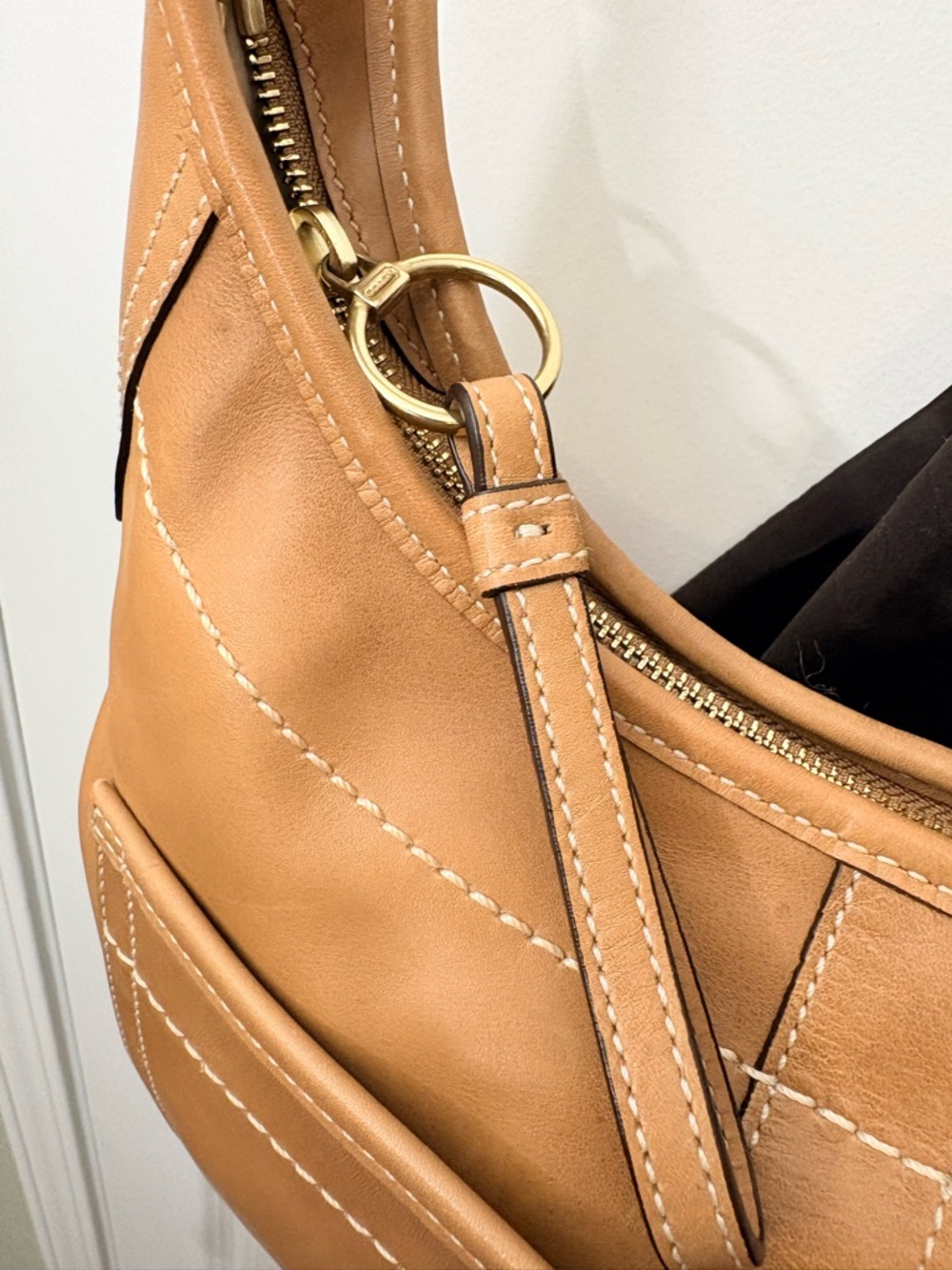 2007 COACH Bleecker Heritage Leather Crossbody Bag or Shoulder Bag - Picture 9 of 16